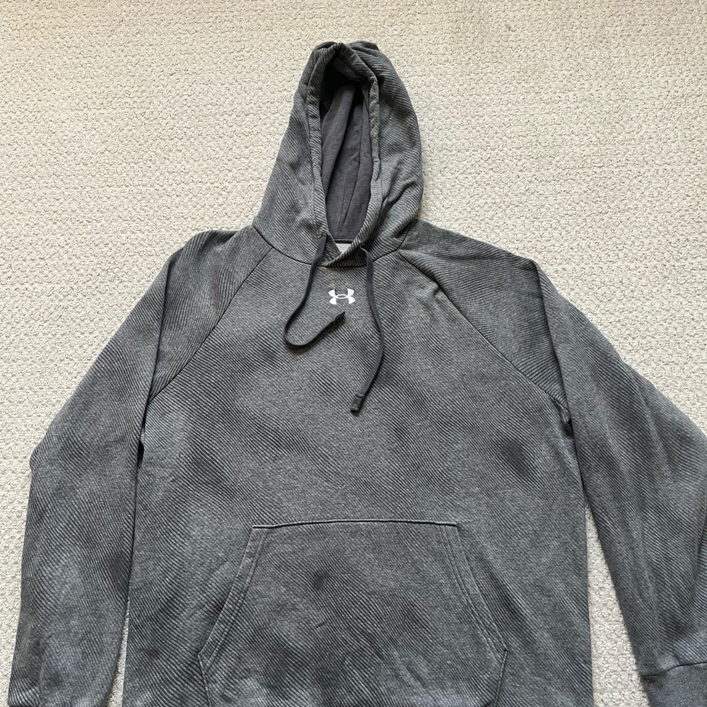 Under Armour Men's Charcoal Hoodie large